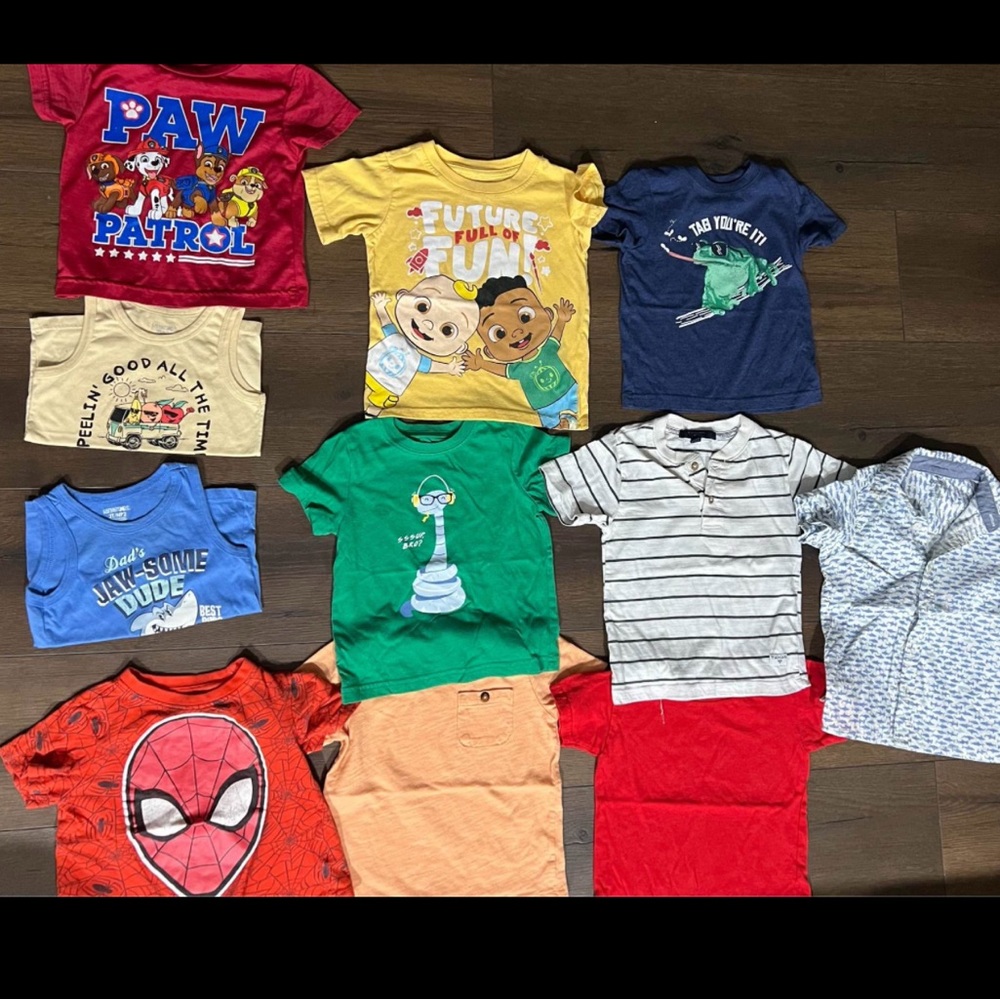 Used Toddler T-Shirt Bundle